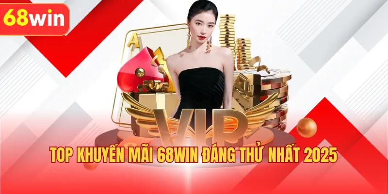 Top khuyến mãi 68WIN đáng thử nhất 2025